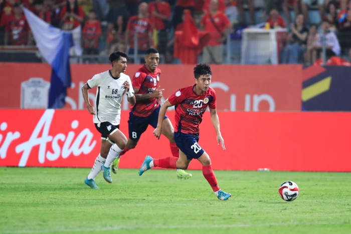 Hanoi Police entered the final of the 2024-2025 Southeast Asian Cup C1. Photo: CAHN