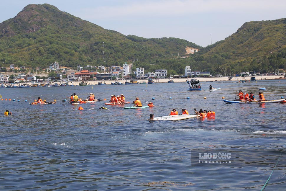 The beach is located in Hon Kho area (Nhon Hai commune, Quy Nhon city, Binh Dinh). Photo: Hoai Nguyen