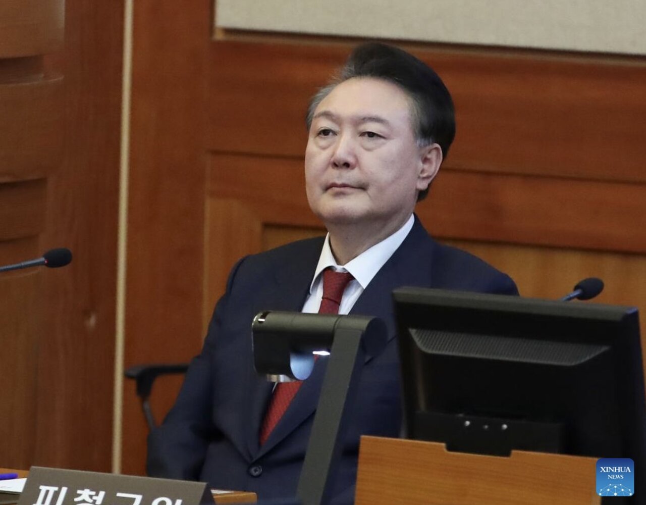 El ex presidente de Corea del Sur, Yoon Suk Yeol. Imagen de la agencia Xinhua