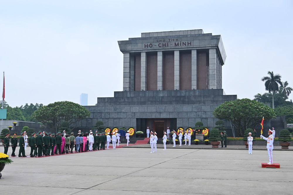 Ho Chi Minh's Mausoleum. Photo: Pham Dong