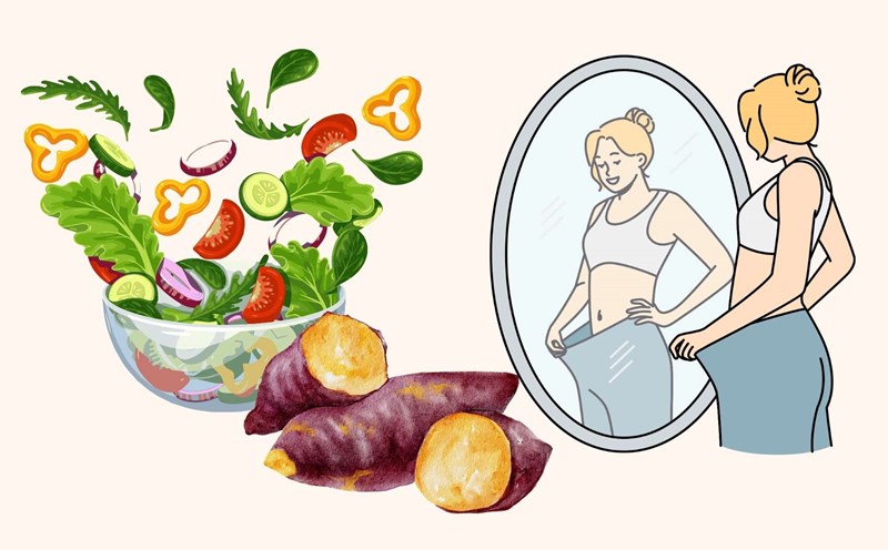 Foods that burn belly fat faster than crunches. Graphics: Linh Dan