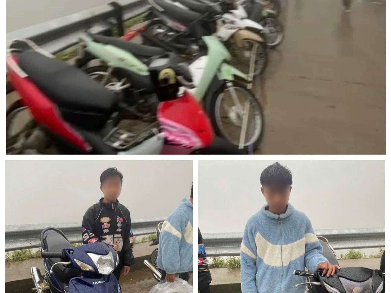 A group of young people organizing a beauty pageant were discovered and stopped by the authorities in time. Photo: CACC.