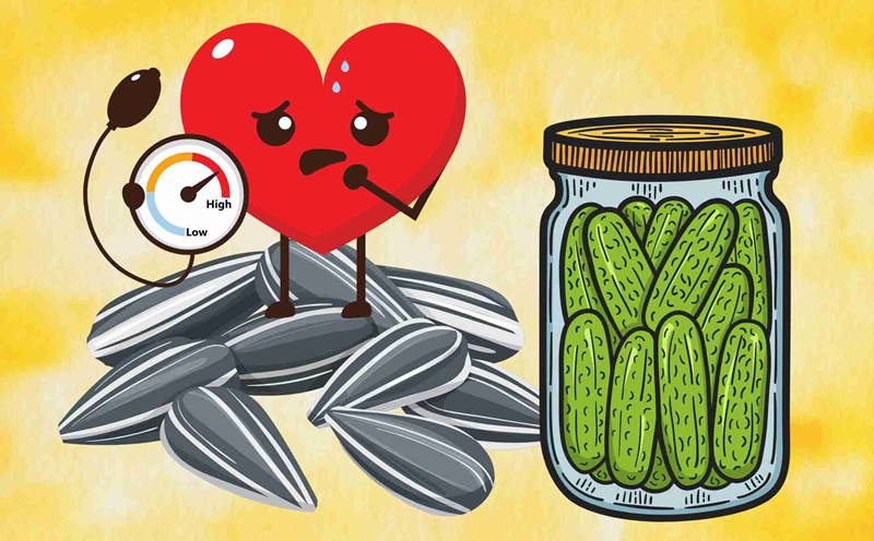 2 very bad snacks for people with high blood pressure