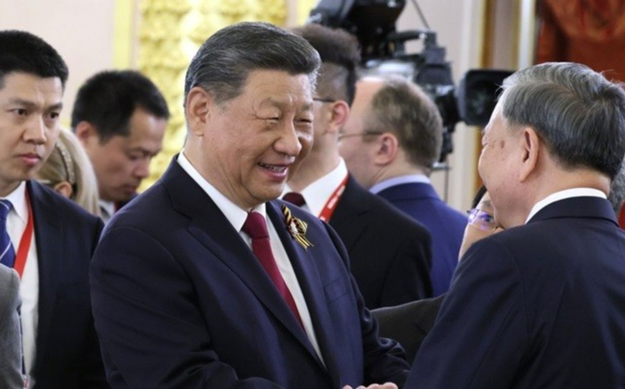 General Secretary To Lam and General Secretary and President of China Xi Jinping. Photo: Kremlin