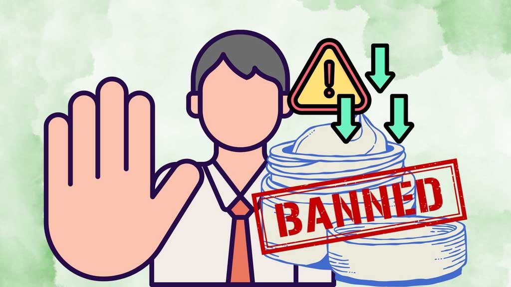 List of 9 types of cosmetics that have just been requested by the Ministry of Health to be recalled. Graphics: Dinh Dinh