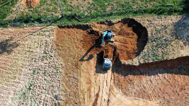 Xử lý nghiêm việc dùng đất lậu san lấp mặt bằng khu tái định cư ở Quảng Bình