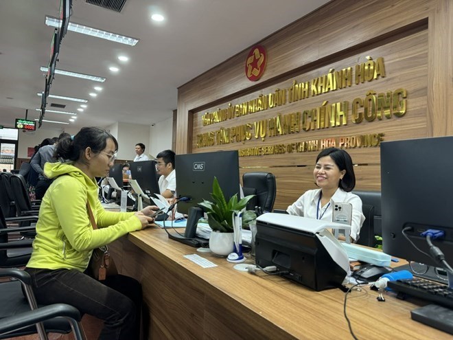 Khanh Hoa has basically completed the arrangement and streamlining of the apparatus. Photo: Huu Long