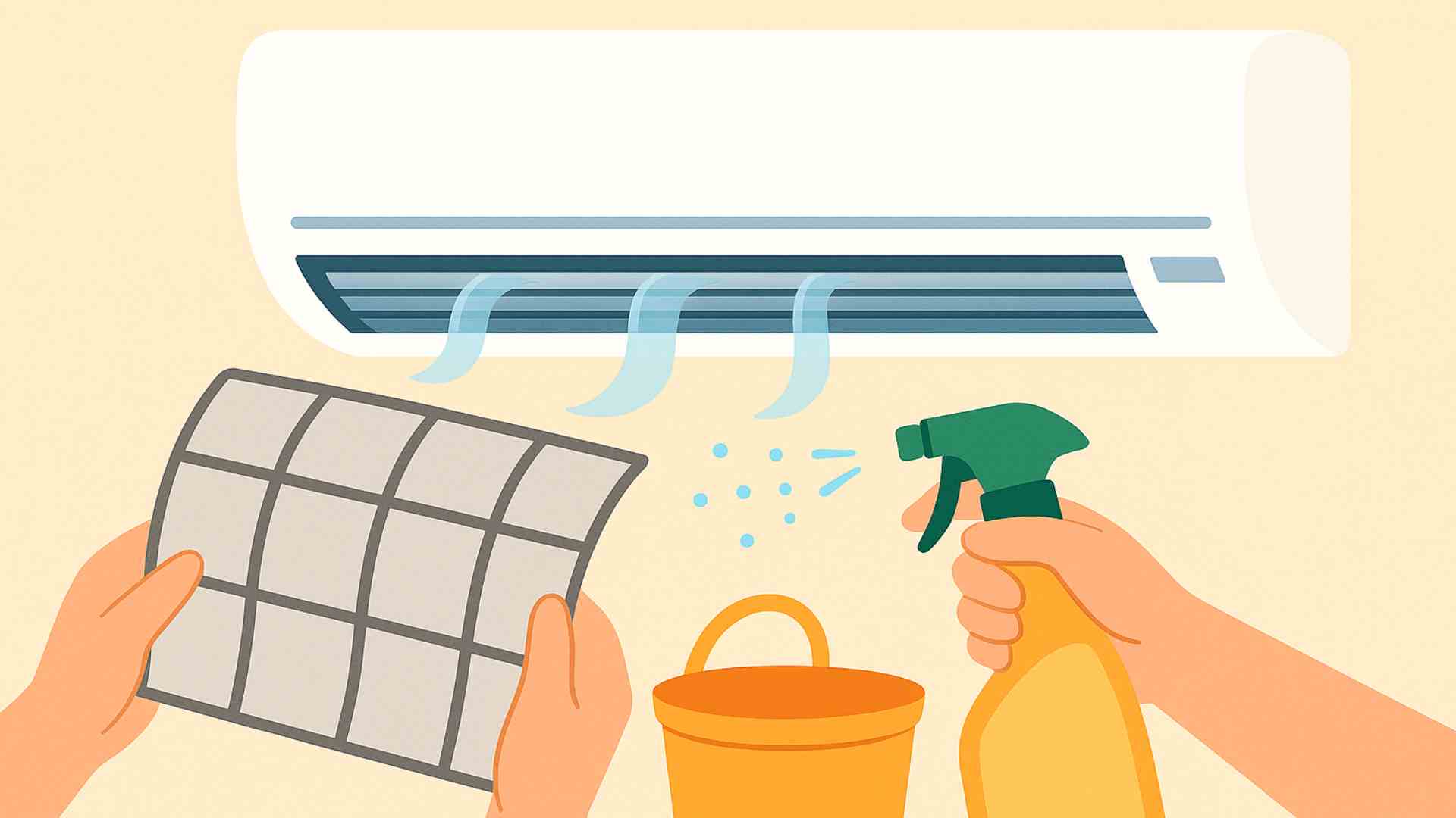 Air conditioners to save electricity. Graphic photo: Hoang Loc