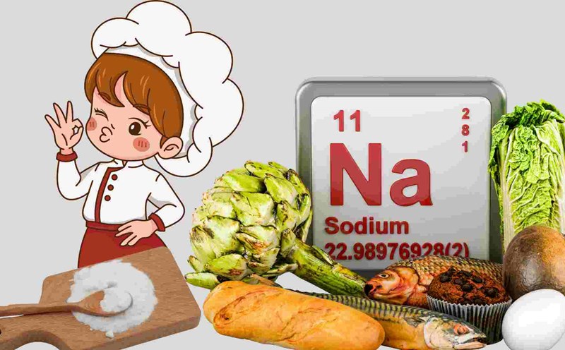 Controlling sodium salt intake will be good for your health. Graphics: Ha May
