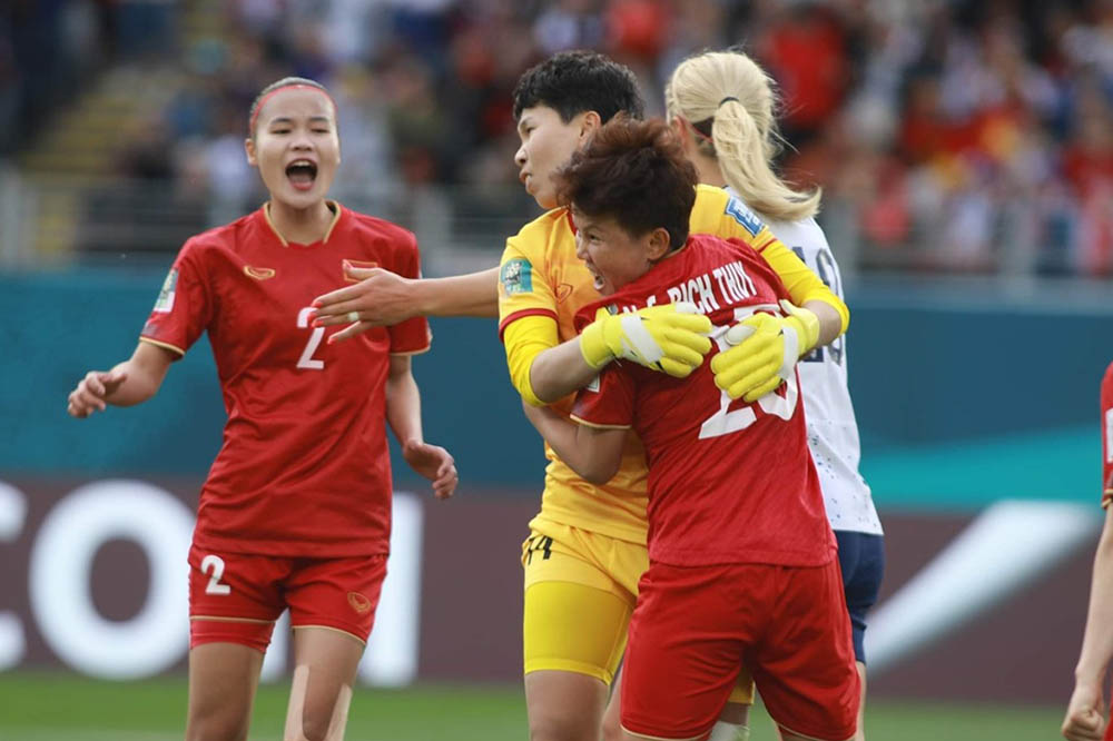 The Vietnamese team has more opportunities when the 2031 Women's World Cup increases the number of participating teams to 48 teams. Photo: Hoang Cong