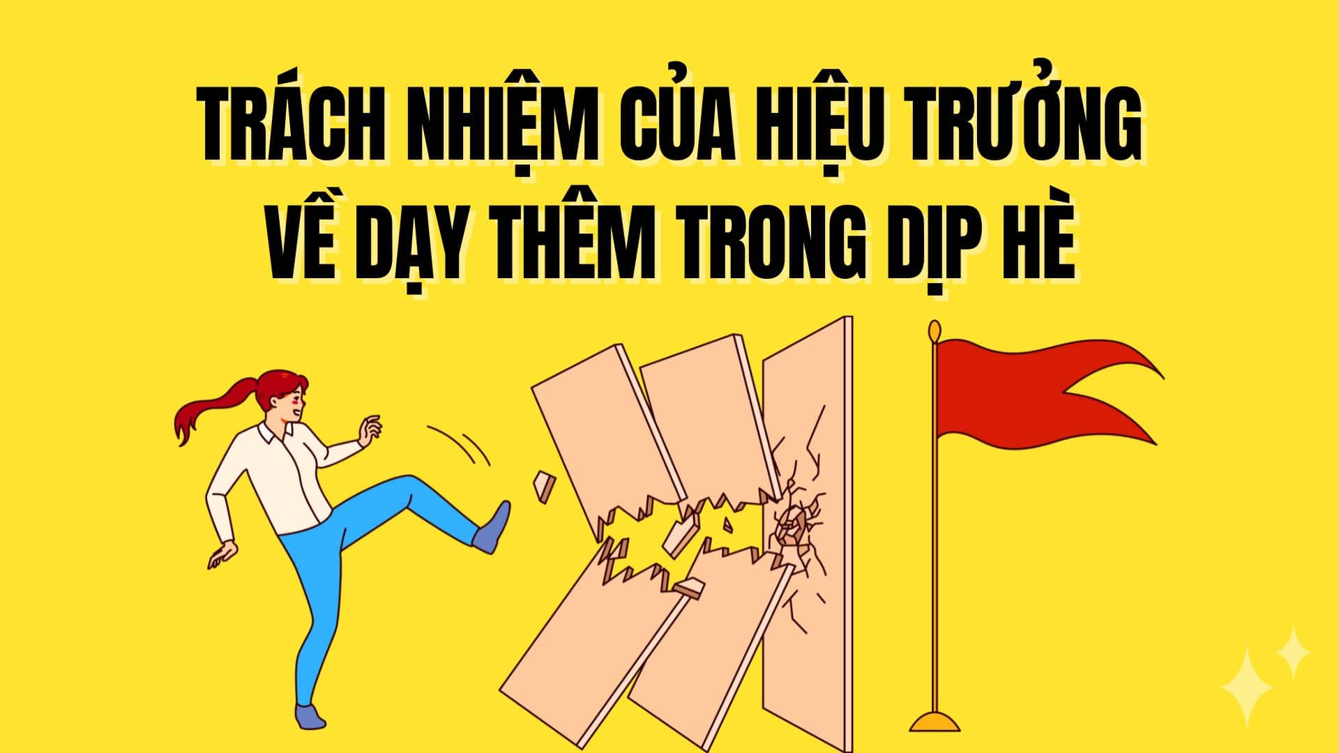 Article 13 of Circular 29/2024/TT-BGDDT of the Ministry of Education and Training stipulates extra teaching and learning, stipulating the responsibilities of principals. Graphics: Tra My