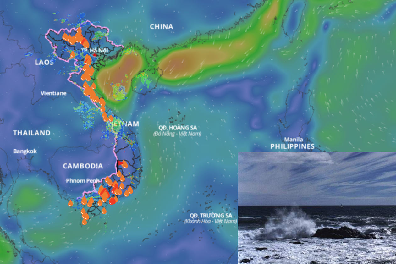 El frio esta provocando el mal tiempo