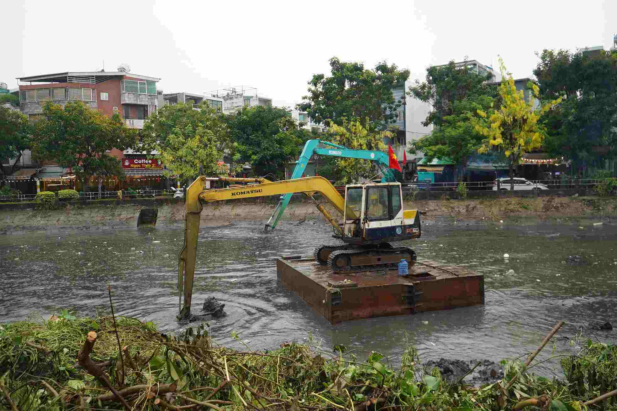 La gente espera que el gobierno se comprometa a renovar el canal de Xuanmin.