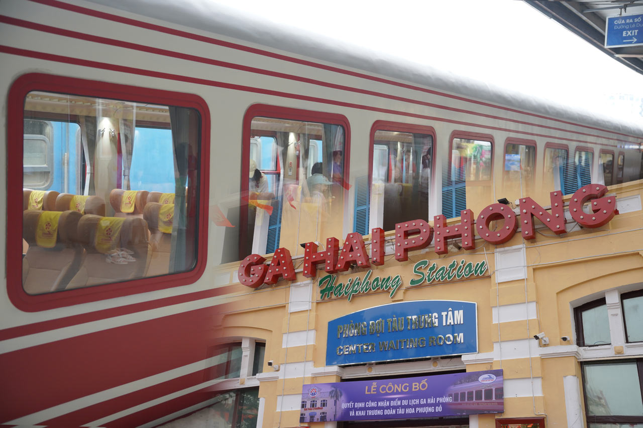 No solo es hermoso, el Tren de la Figura Roja es tambien sensacional con sus comodidades nunca antes vistas