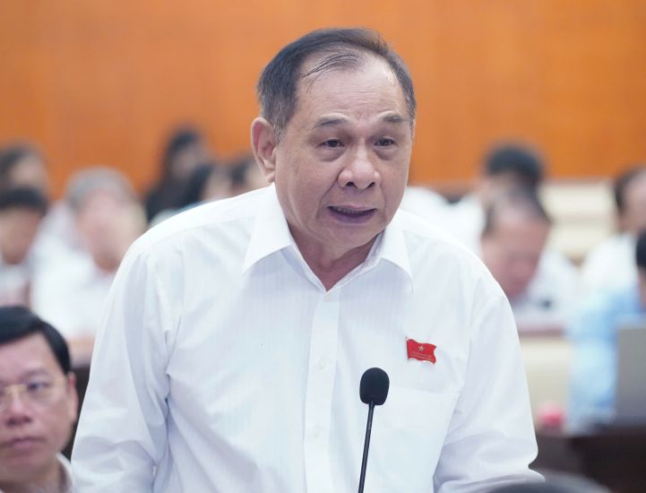 Dr. Tran Quang Thang - Director of the Ho Chi Minh City Institute of Economics and Management. Photo: Minh Quan