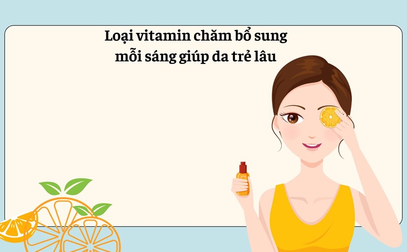 Using vitamin C will support collagen production. Graphic photo: HUENG SON