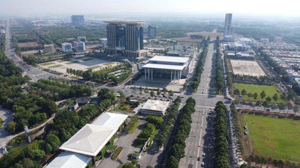 Binh Duong Concentrated Information Technology Park was established. Photo: Dinh Trong