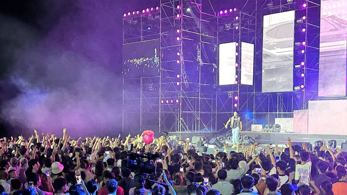 Los turistas de la isla oriental asistieron al concierto en la serie de eventos destacados de la temporada de turismo de verano celebrada en Ba Ria - Vung Tau en años anteriores. Imagen: Ciudad de la Paz