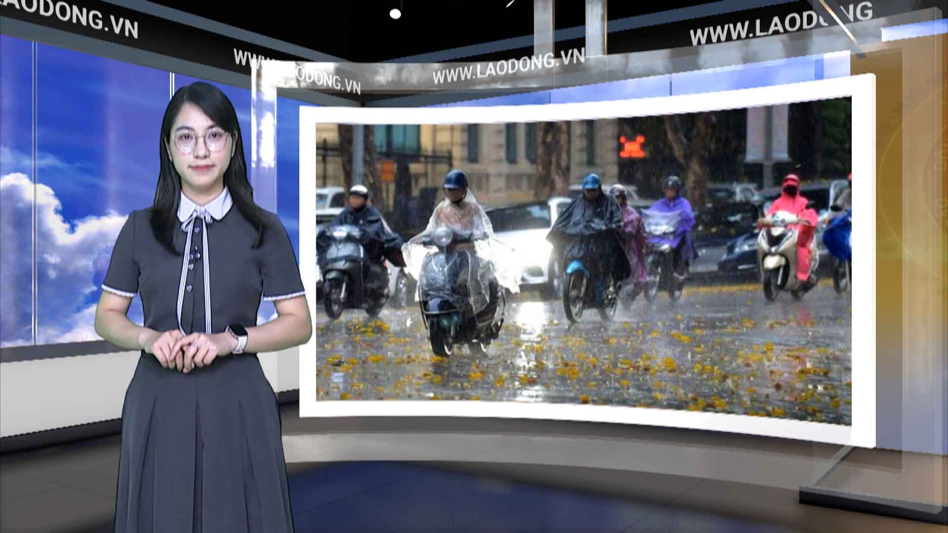 El pronostico del tiempo para esta noche y mañana es de 11.5