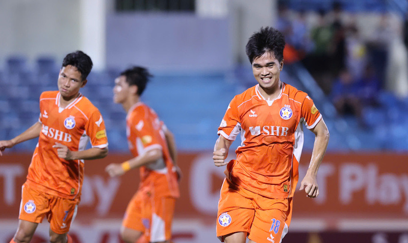 Da Nang shortens the gap on the V.League rankings. Photo: Nhat Anh