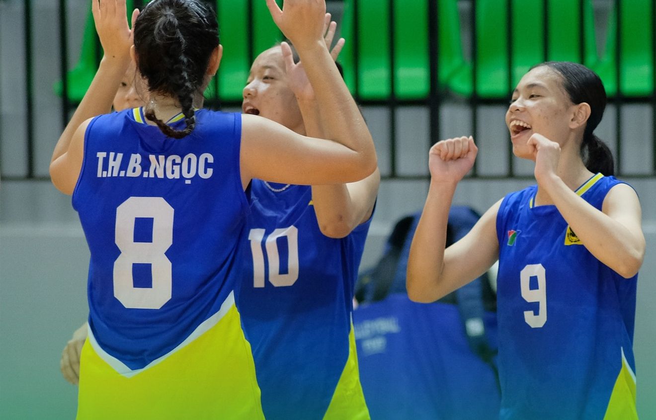 VTV Binh Dien Long safely Youth won the group stage. Photo: VTV BDLA