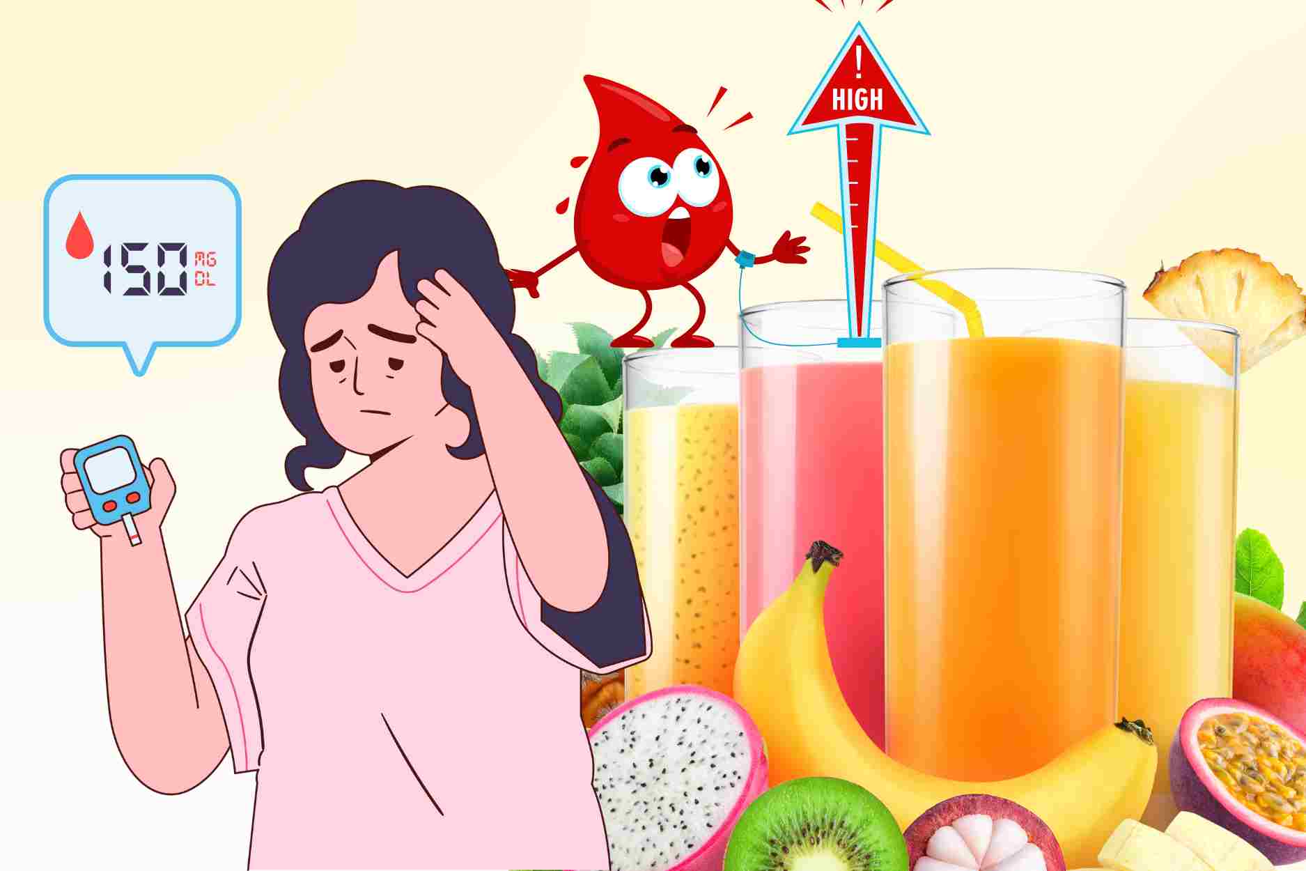 Tips for drinking water that is less sweet but still causes blood sugar to spike