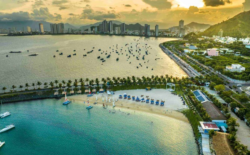 Ana Marina Nha Trang International Yard (Khanh Hoa) was granted an international port code and became the first international yacht in Vietnam. Photo: Huu Long