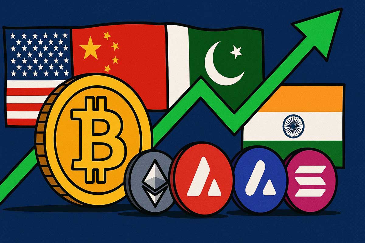 Bitcoin y la criptomoneda han surgido tras una serie de buenas noticias en el mundo. Imagen de ChatGPT