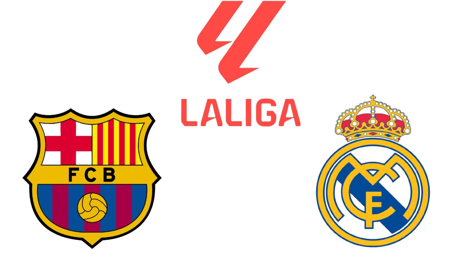 El Barcelona se enfrenta al Real Madrid en la Liga. Diseñado por Wan An
