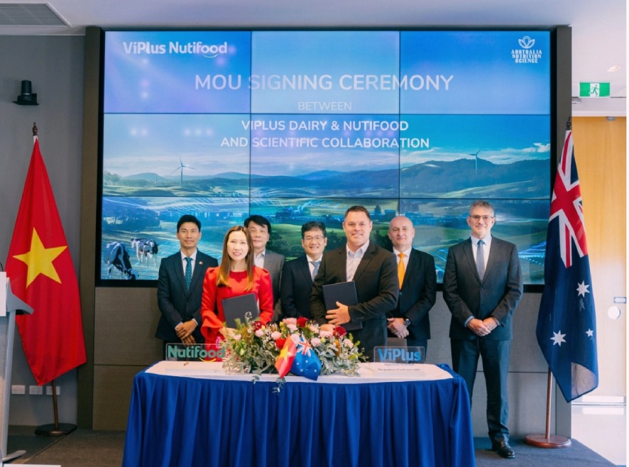 Historic collaboration between Nutifood and ViPlus Dairy: Establishing the global high-end dairy brand GippsNature.