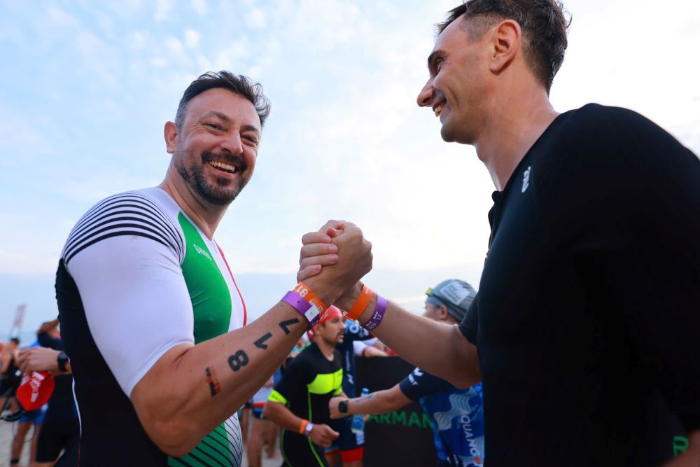 IRONMAN 70.3 thu hut dong dao du khach quoc te tham du. Anh: Tran Thi