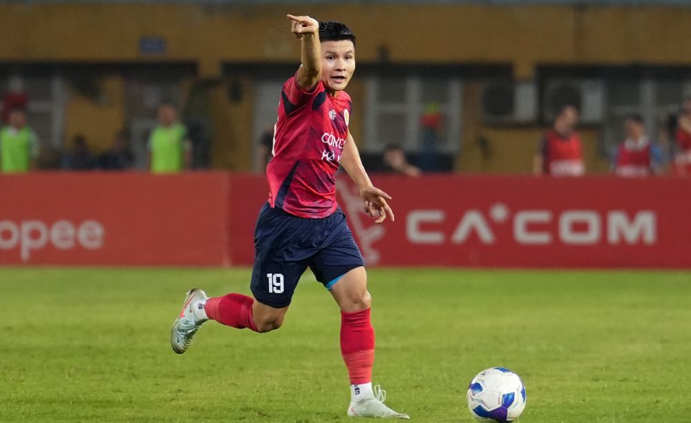 Quang Hai no tuvo exito en el futbol frances antes de regresar a la camiseta de la Policia de Hanoi. Imagen de la pagina web de la organizacion