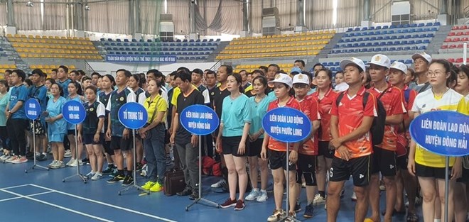 Công đoàn Bạc Liêu tổ chức thể thao chào mừng Tháng Công nhân