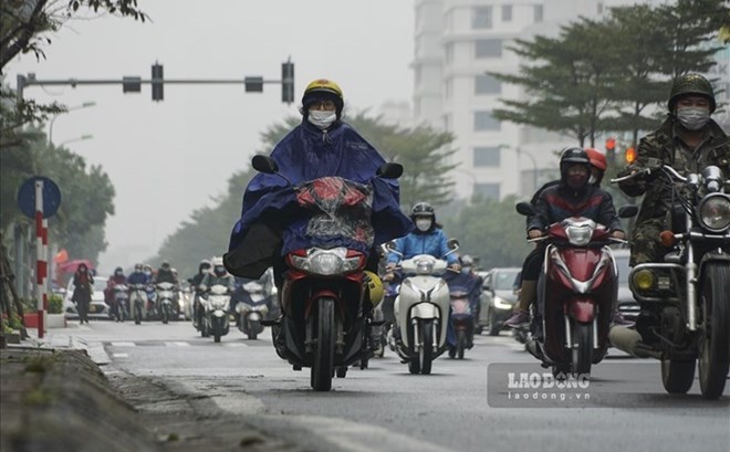 Du bao dien bien khong khi lanh gay mua o Ha Noi, vung nui Bac Bo troi ret. Anh: To The