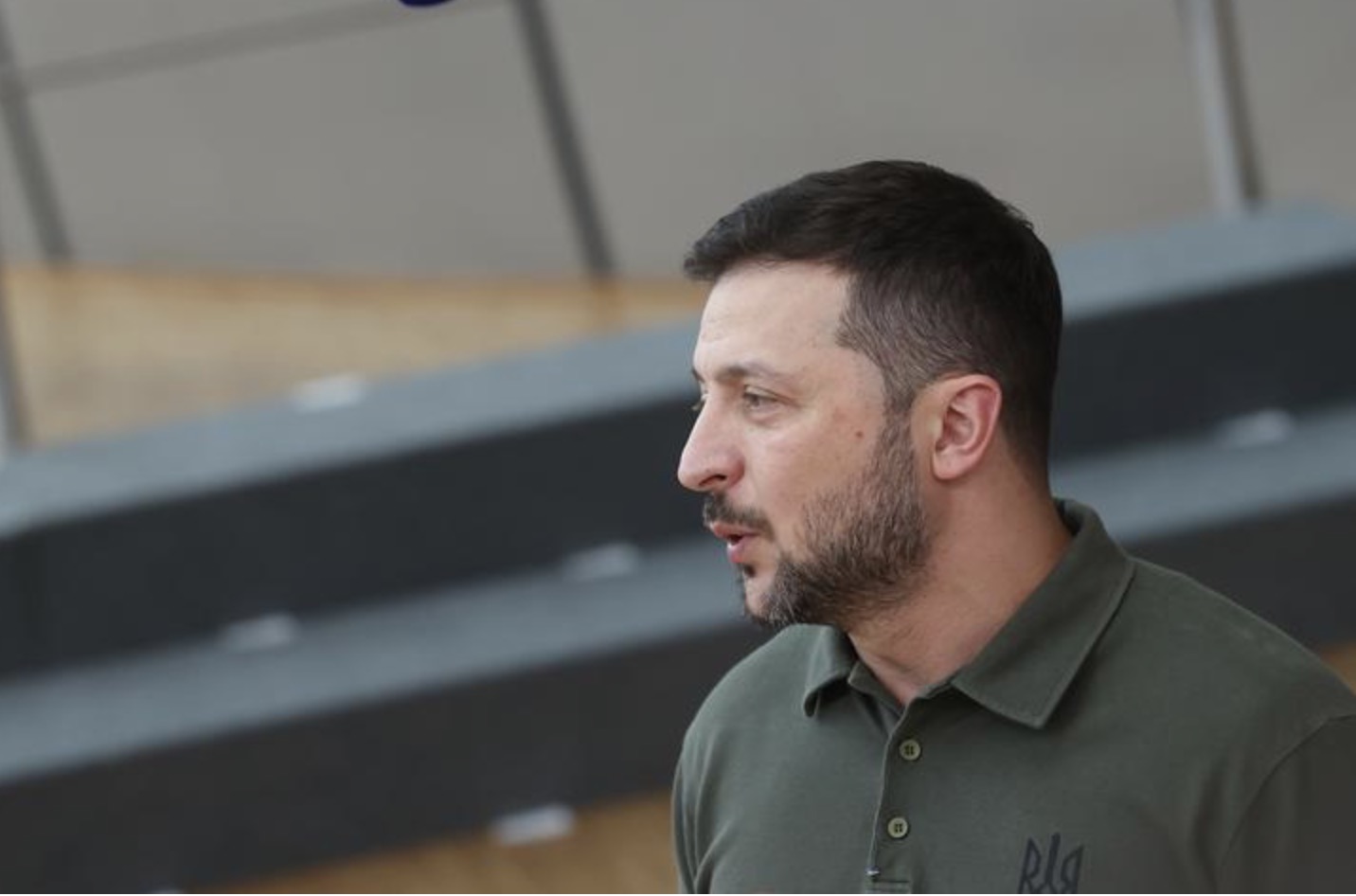 El presidente ucraniano Volodymyr Zelensky dijo que la idea de una zona desmilitarizada ya no es razonable. Imagen de la agencia Xinhua