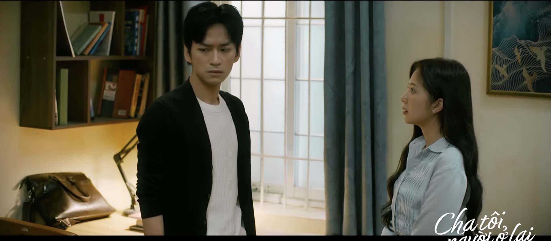 Nguyen biet An dang tim cach ne tranh minh trong tap 37 “Cha toi, nguoi o lai“. Anh: Nha san xuat. 
