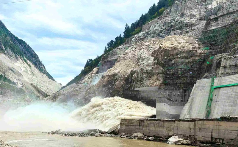 Songjiangkou hydropower project in southwestern China. Photo: China Power Construction Group