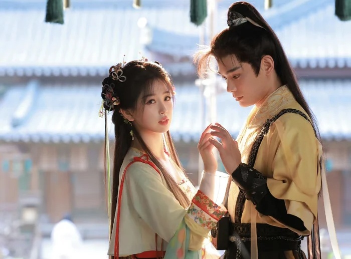 Ding Vu He and Ngu Thu Han. Photo: VieON.