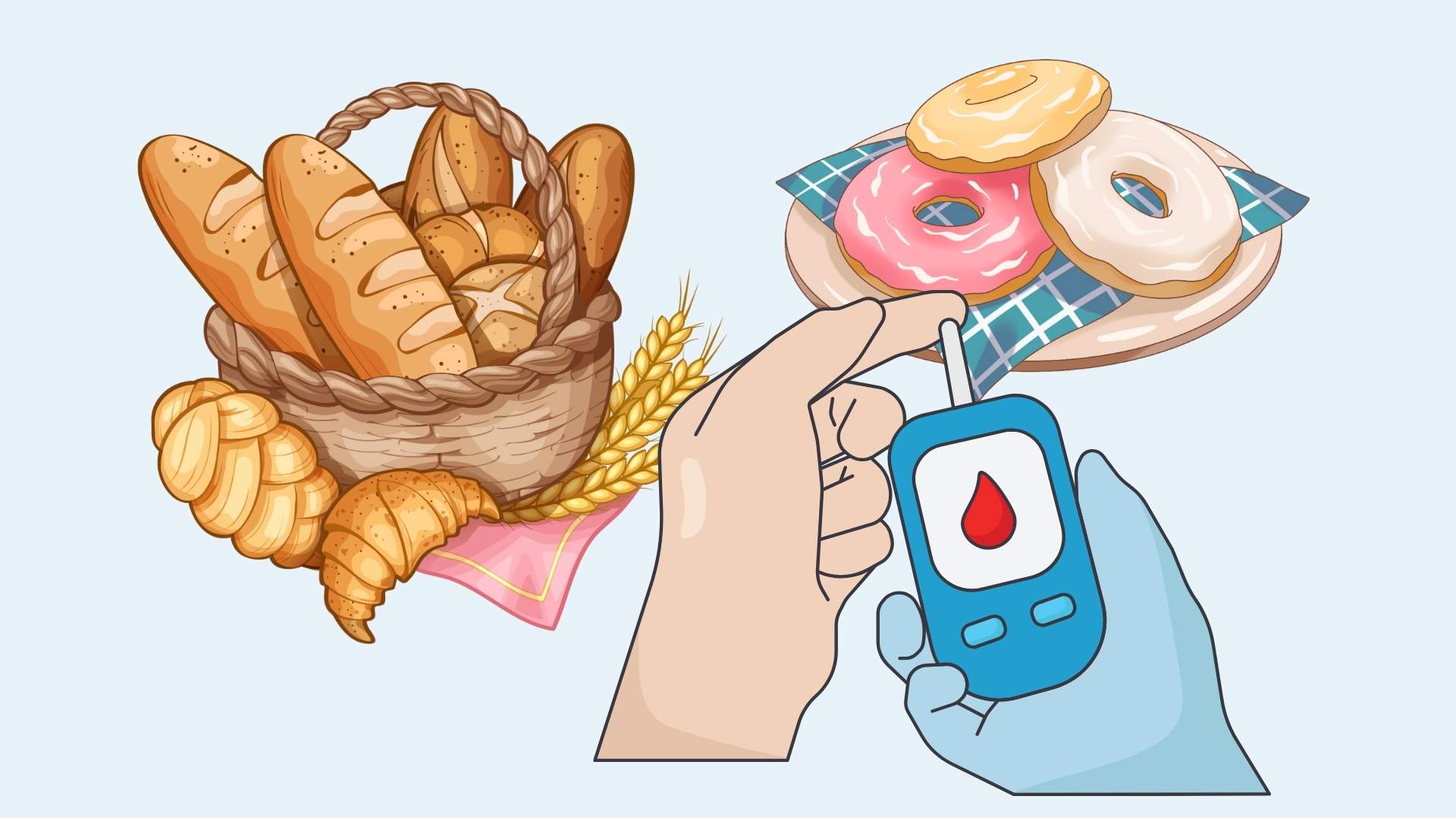 Los alimentos ultraprocesados elevan su glucosa en silencio. Diseñado por Linh Dan