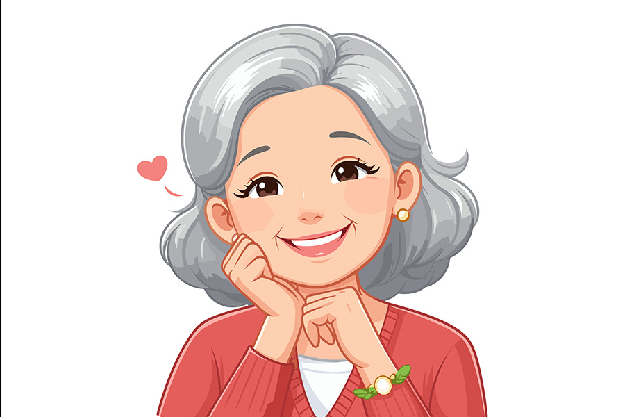 La dieta tiene un papel importante en retrasar el proceso de envejecimiento de la piel. El dibujo: