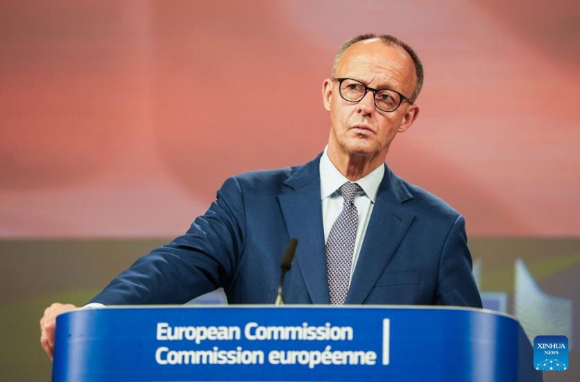 El primer ministro aleman Friedrich Merz. Imagen de la agencia Xinhua