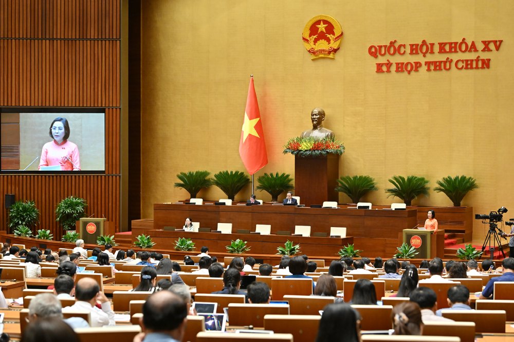 Phien hop sang 12.5. Anh: Pham Dong
