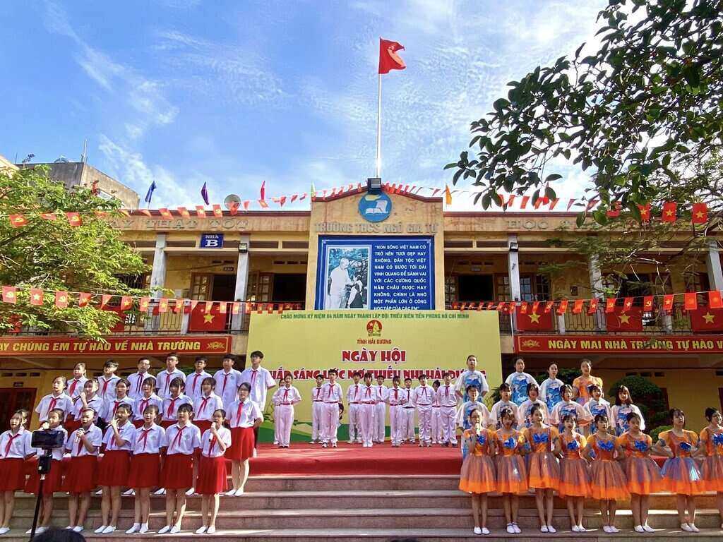 Hai Duong Children's "Light Up Dreams" Festival. Photo: Hai Duong Youth