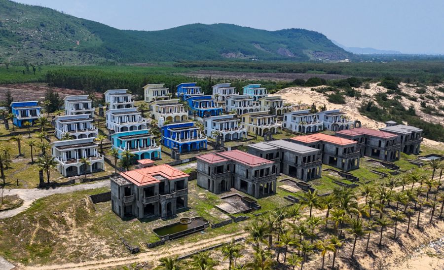 El proyecto del Resort Mediterraneo de Leyendas ha estado abandonado por años. Imagen de la pagina web de la organizacion