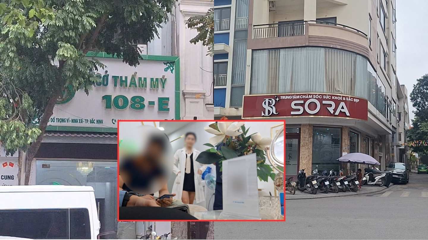 Nhiều cơ sở thẩm mỹ tại TP Bắc Ninh có dấu hiệu quảng cáo thổi phồng công dụng về dịch vụ kéo dài "cậu nhỏ". Ảnh: PV Lao Động