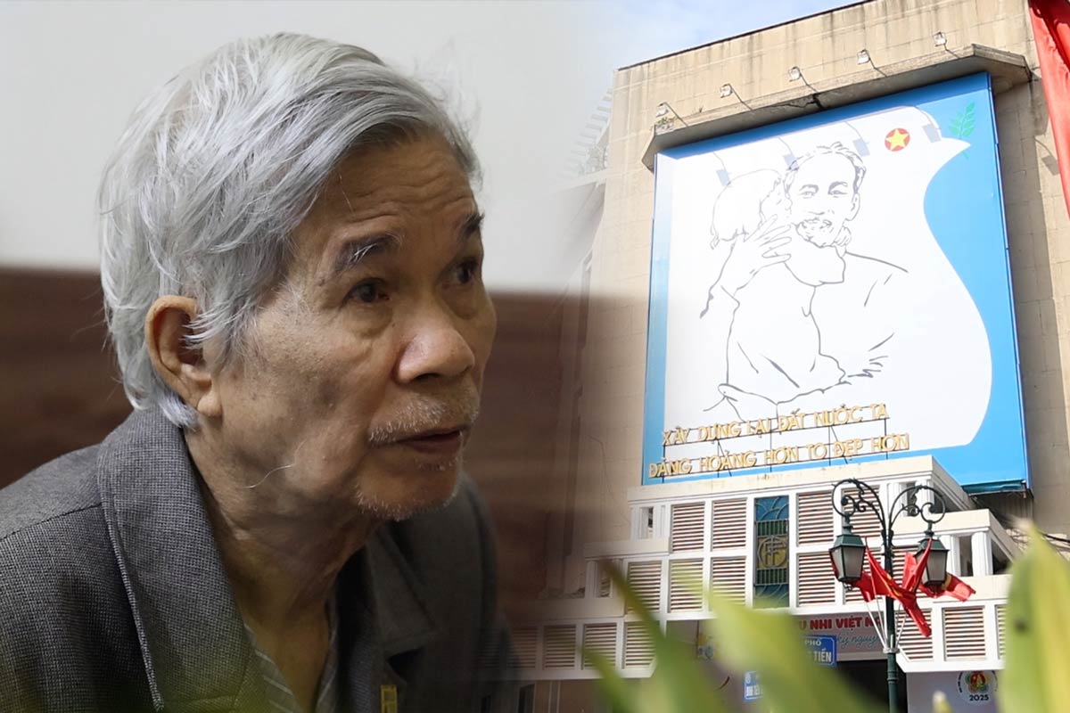 Tác giả bức tranh Bác Hồ với thiếu nhi kể lại ký ức xúc động sau gần 50 năm
