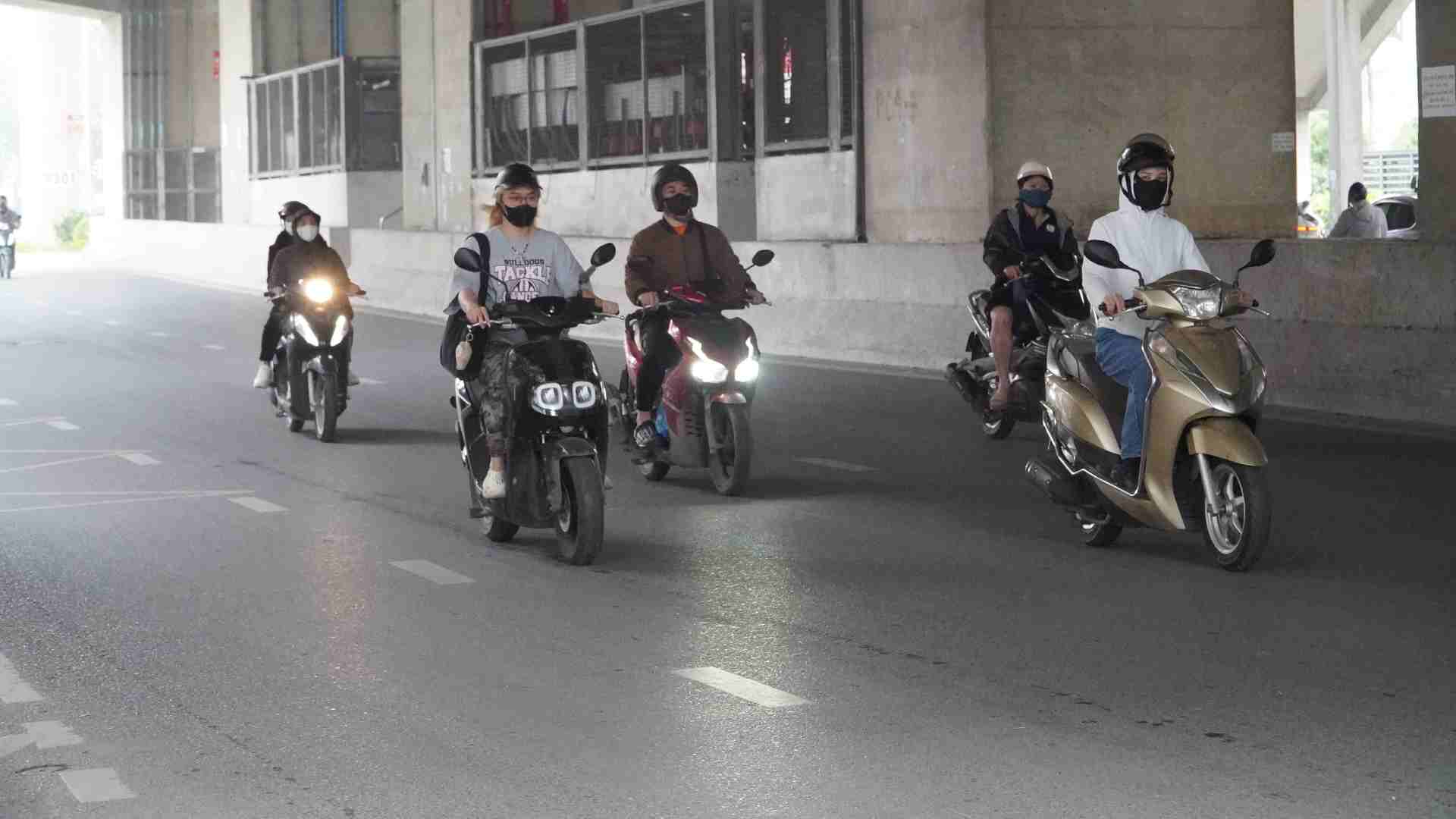 Segun el proyecto, a partir de 2030 se aplicara la verificacion de emisiones de motocicletas en todo el pais. Imagen de la ciudad de Xuanzang
