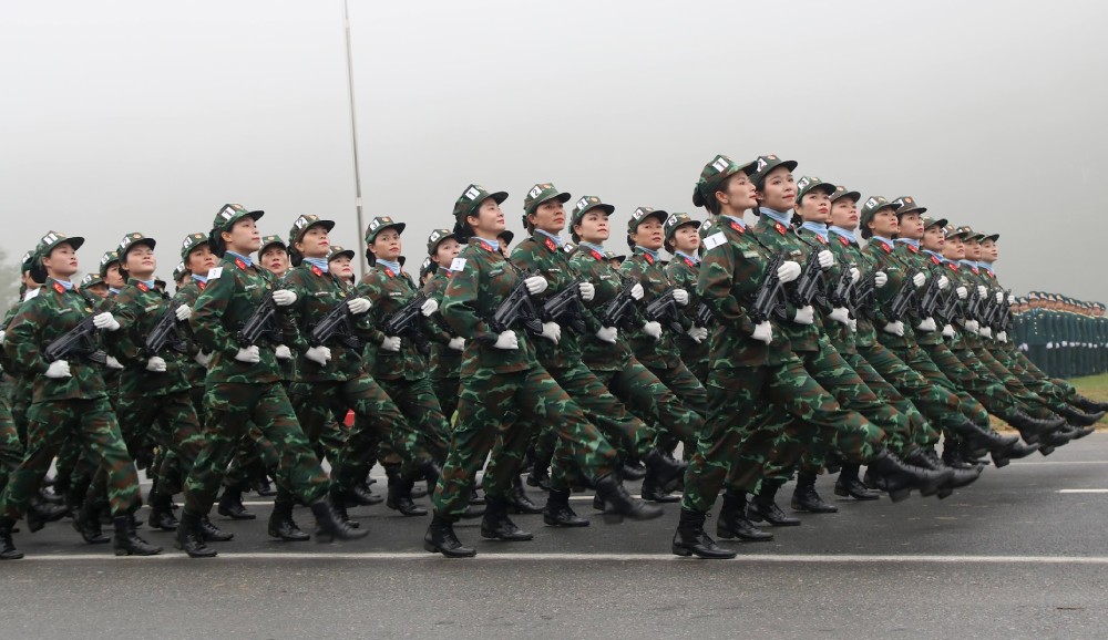 Regime and policies for military officers have received much attention. Photo: Tran Vuong