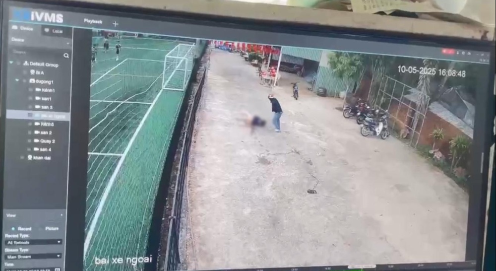 Las imagenes de la camara de la gente proporcionan el caso de un hombre que electrocuta a dos personas en Phu Quoc.