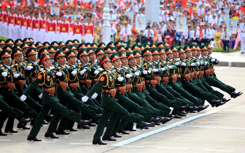 Regimes and policies related to military officers have received much attention. Photo: VGP